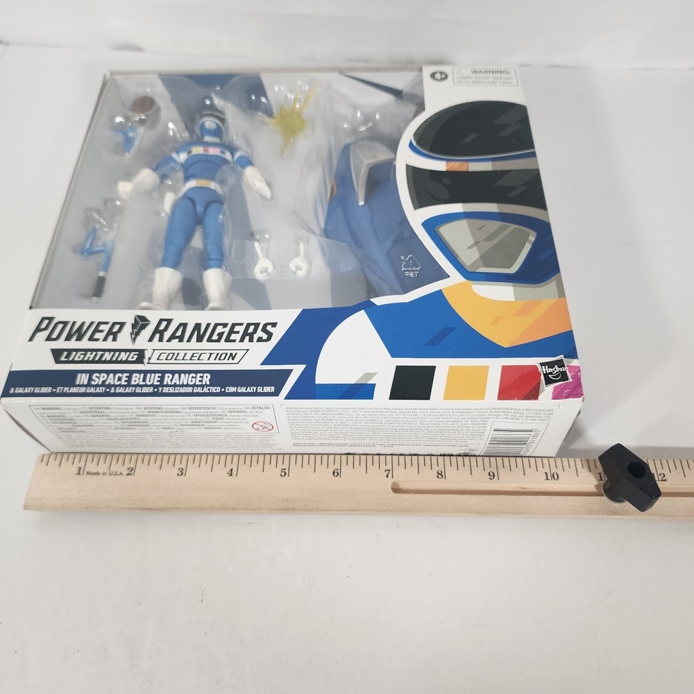 Power Rangers Lightning Collection In Space Blue Ranger Galaxy Glider NIB - Picture 6 of 8